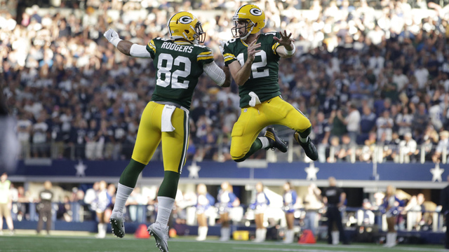 Watch: Rodgers throws last-second TD to clinch thrilling win over Cowboys