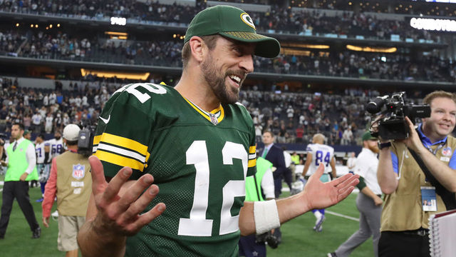 Where does Rodgers' win Sunday rank among his best comebacks?