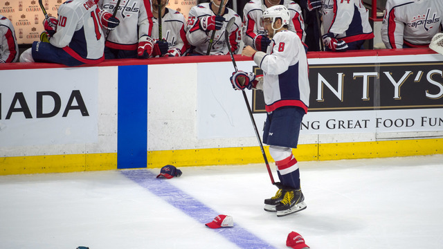 Ovechkin credits sister-in-law for historic scoring binge