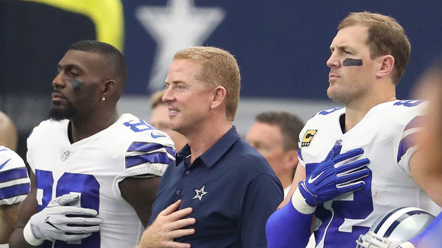 Garrett: Cowboys players who raised fists during anthem won't be disciplined