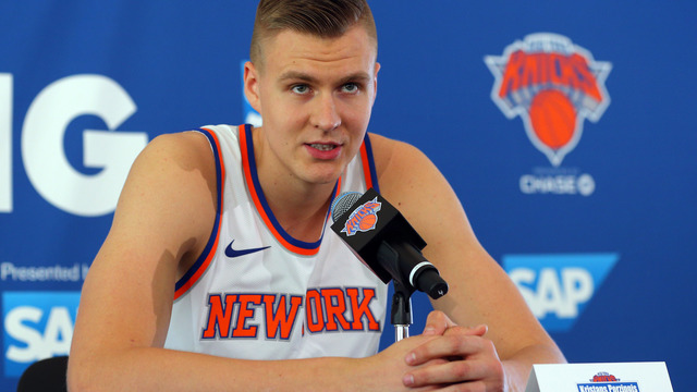 Knicks broadcasters caught critiquing Porzingis on hot mic