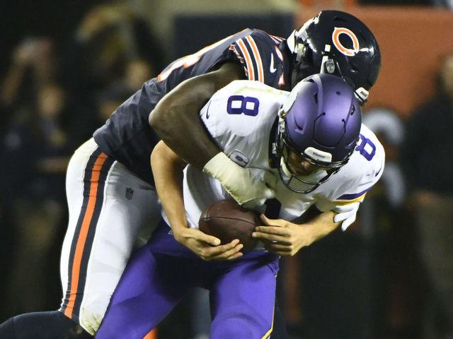 Zimmer: Bradford aggravated knee injury in win over Bears