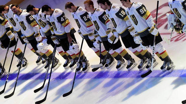 Golden Knights prepare for emotional home opener