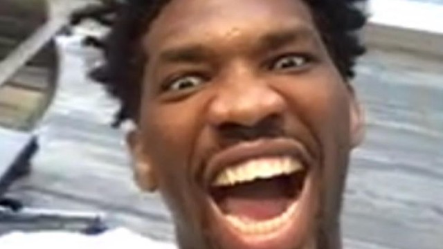 Look: Embiid fired up over max extension while FaceTiming Parsons