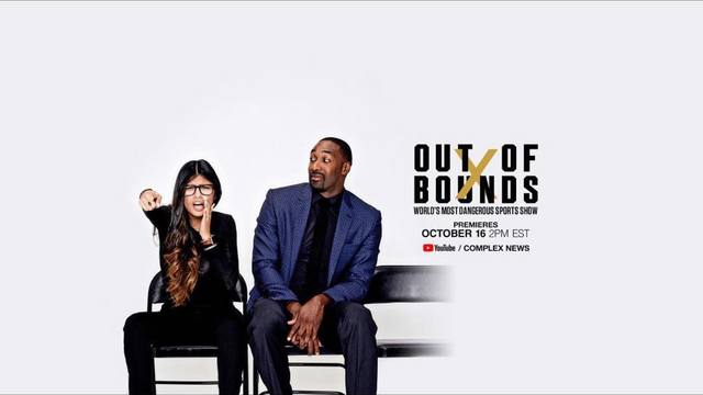 Gilbert Arenas co-hosting sports talk show with Mia Khalifa
