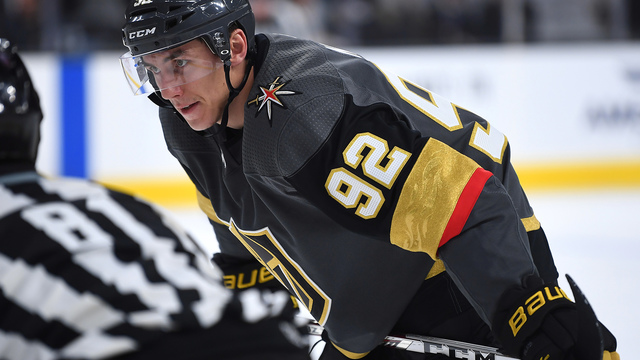 Watch: Golden Knights chase Coyotes goalie with 3 quick goals in home debut