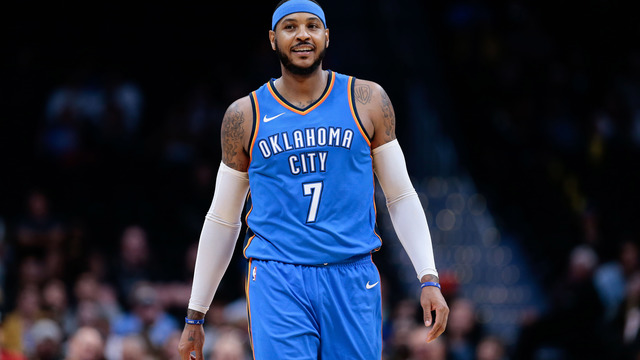 Melo: I'm glad we beat Pacers for George, 'even though he was a no-show'
