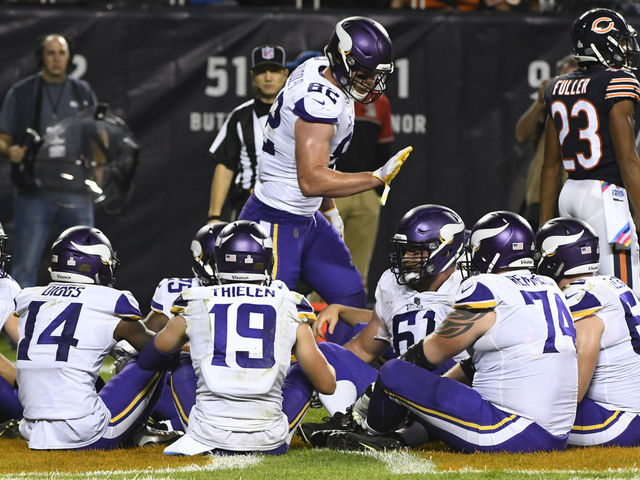 Vikings' Zimmer jokes he'll join in 'duck, duck, goose' celebration