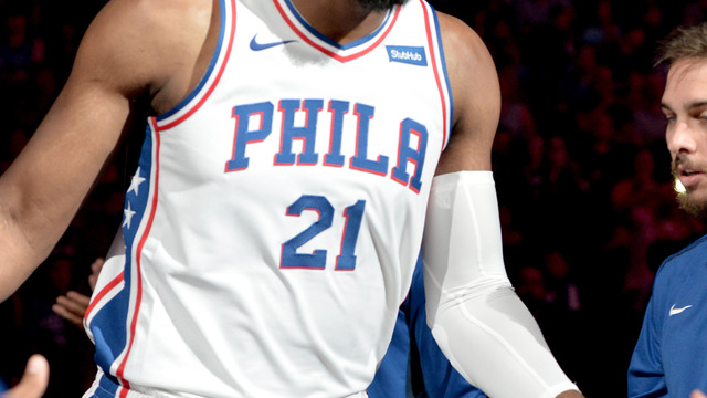 Embiid disappointed his minutes limit will be 'in the teens'