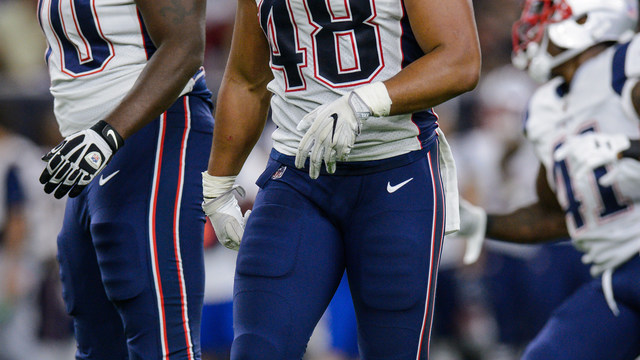 Patriots rookie Langi hospitalized after car accident