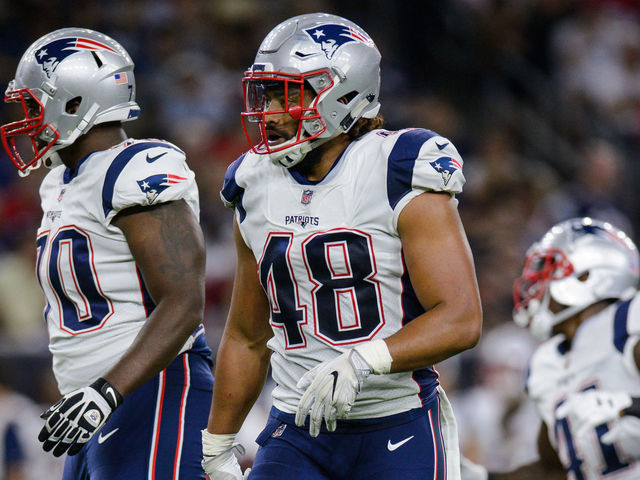 Patriots rookie Langi hospitalized after car accident