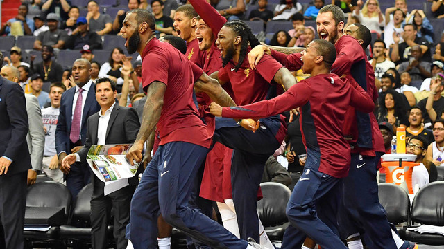 Wade: LeBron 'loves it' in Cleveland