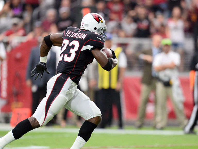 Adrian Peterson tops 100 yards rushing for 1st time since 2015