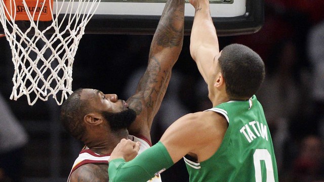 Celtics' Tatum reflects on tweeting LeBron for a follow back 5 years ago