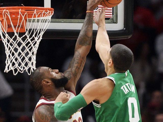 Celtics' Tatum reflects on tweeting LeBron for a follow back 5 years ago