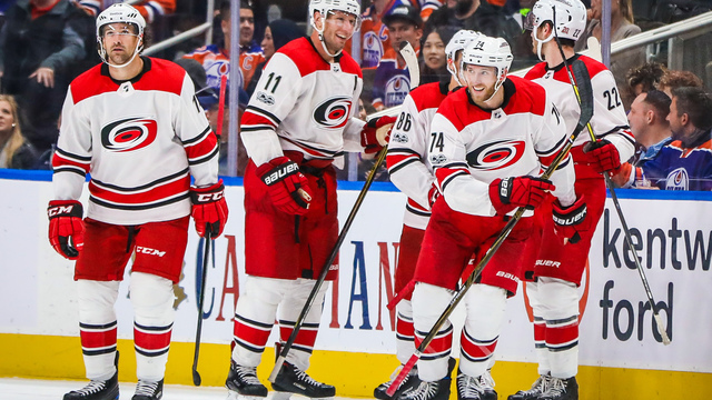 Oilers' struggles continue with loss to Hurricanes