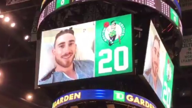 Watch: Hayward sends video message to Celtics fans during home opener