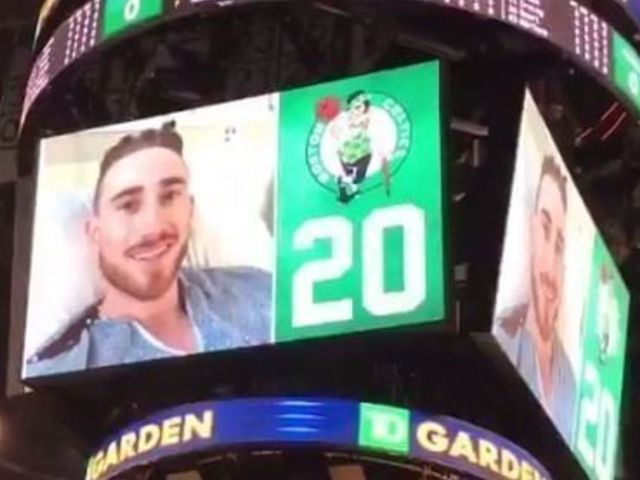 Watch: Hayward sends video message to Celtics fans during home opener