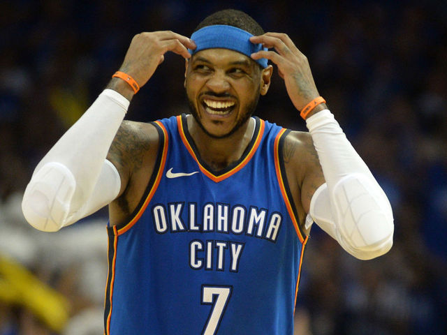 Carmelo Anthony, welcome to the 1000-game club!