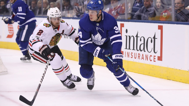 Marchand: Maple Leafs should play Matthews 1 vs. 5 to 'make it fair'