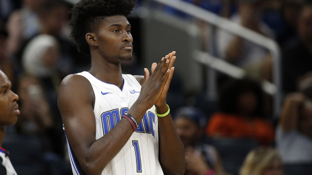Watch: Magic rookie Isaac so nervous he forgot to wear jersey