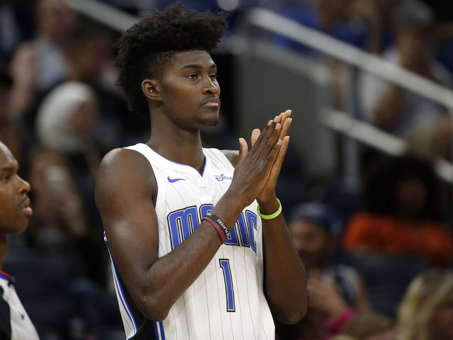 Watch: Magic rookie Isaac so nervous he forgot to wear jersey
