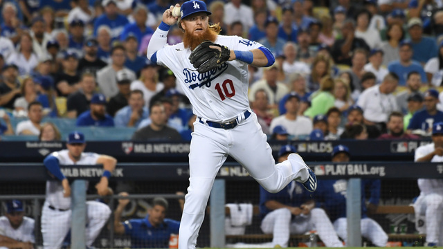 Dodgers GM: Turner 'a little banged-up' heading into World Series