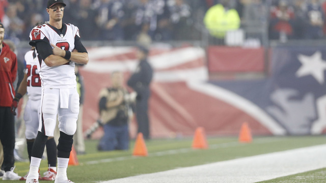 Falcons' offense lost without Shanahan