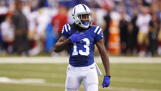 Hilton apologizes to Colts' O-line: 'I stabbed them in the back'