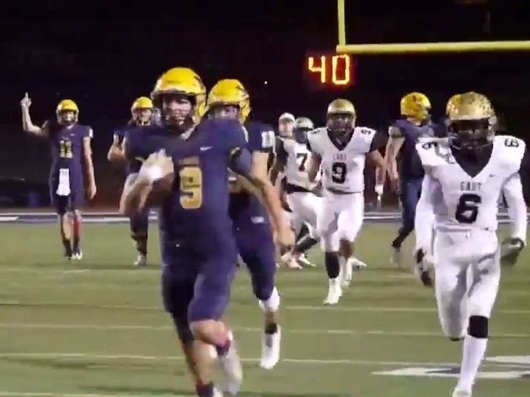 High school RB sets Texas singlegame record with 599 rushing yards