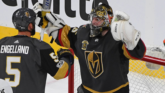 Dansk propels Golden Knights to 4th straight win