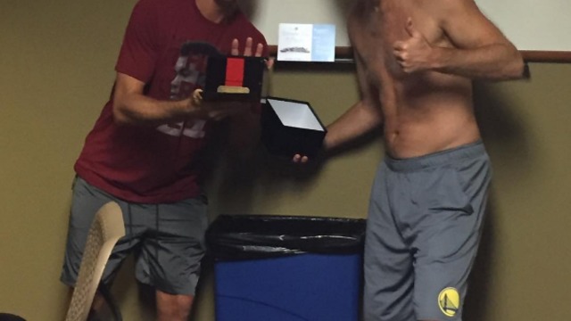 Warriors throw casual ring ceremony for Nash