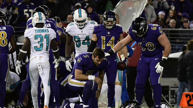 Ravens' Harbaugh optimistic Flacco will play Sunday