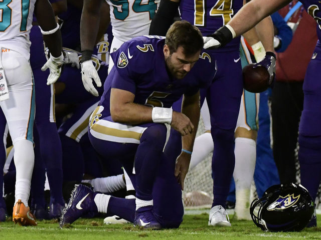 Ravens' Harbaugh optimistic Flacco will play Sunday