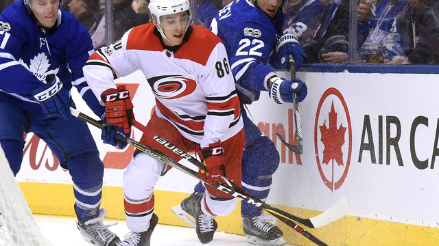 Jooris scores twice to lead Hurricanes past Maple Leafs