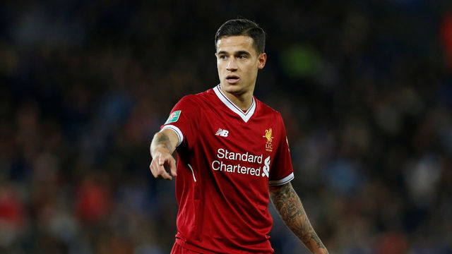 Liverpool's Coutinho ruled out of Huddersfield tie; Lovren a late scratch