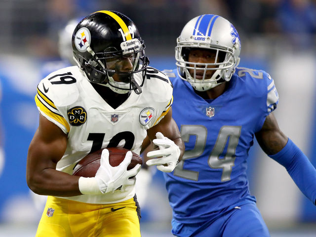 Watch: Smith-Schuster torches Lions with 97-yard TD grab