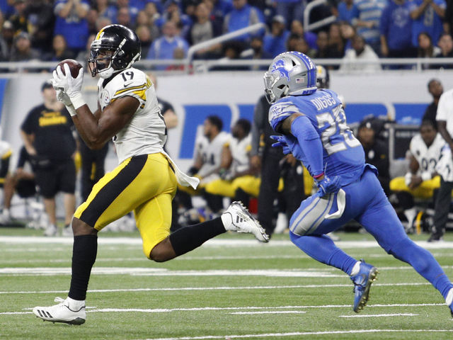 Steelers lean on D, Smith-Schuster in win over Lions