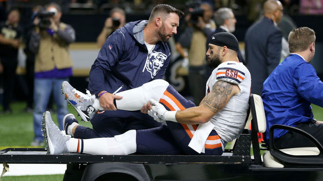 Bears' Miller hoping he can resume NFL career following gruesome injury
