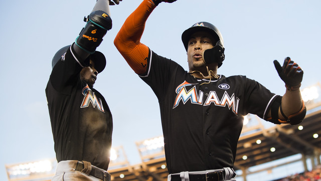 Report: Marlins looking to trade Stanton, Gordon, Prado