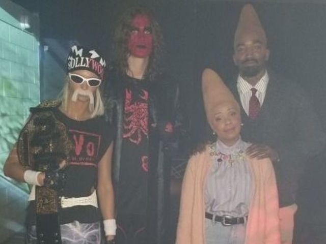 Look: Cavs, families bring the costumes for Halloween