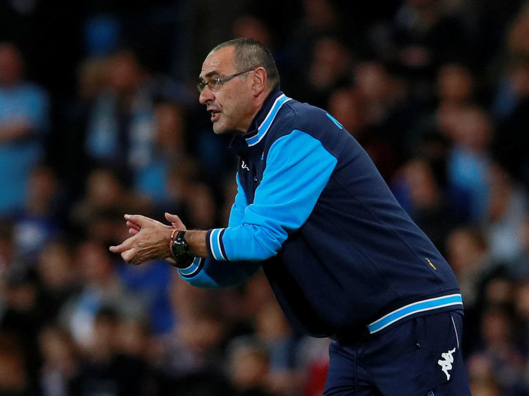 Napoli boss Sarri Manchester City is Europe's best team
