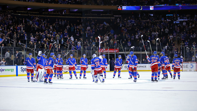 Rangers hold moment of silence following terrorist attack