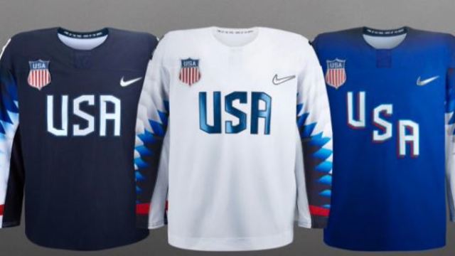 USA Hockey touts 2018 Olympic jerseys as 'fastest, brightest'