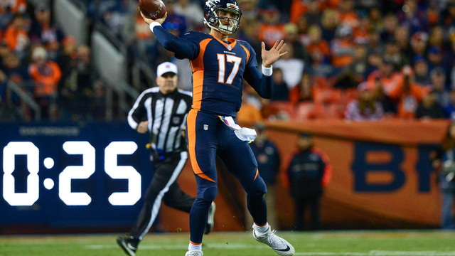 Report: Broncos to start Osweiler vs. Eagles