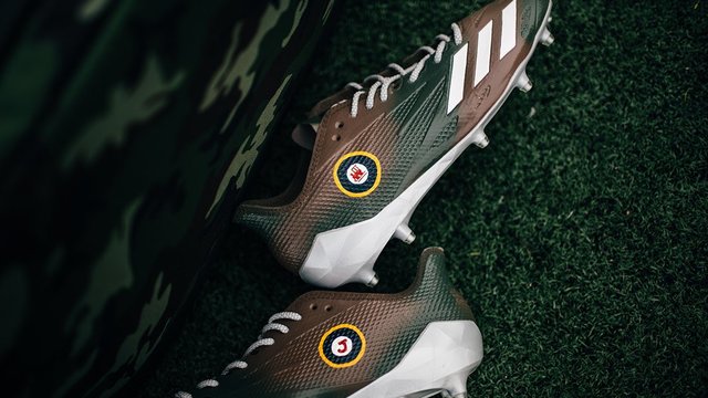 Adidas unveils 'Squadron' cleats for NFL's Veterans Day games
