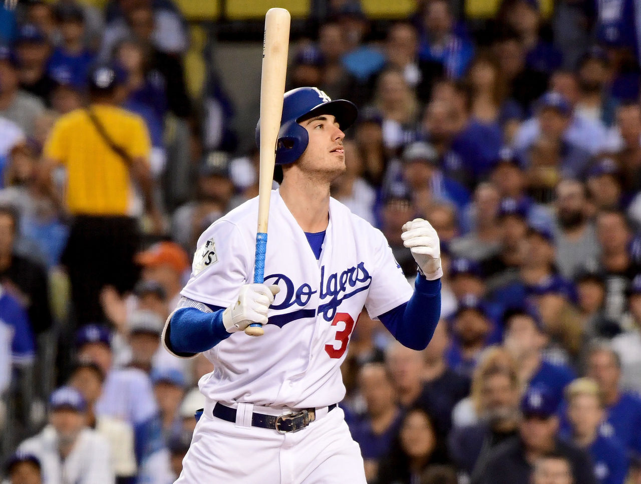 Cody Bellinger broke Aaron Judge's postseason strikeout record