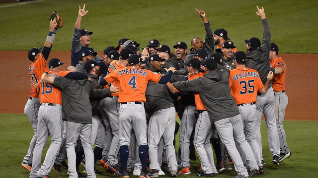 Astros win 1st World Series in franchise history