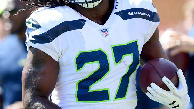 Seahawks' Lacy to see heavy workload vs. Redskins