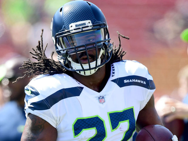 Seahawks' Lacy uncertain for Thursday after suffering groin injury vs. Redskins